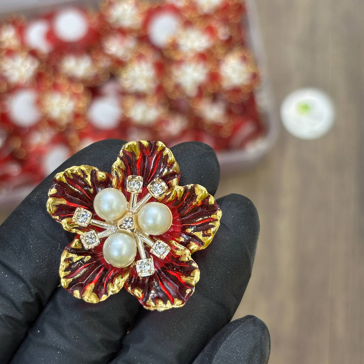 Colourful Plastic Flower (A)