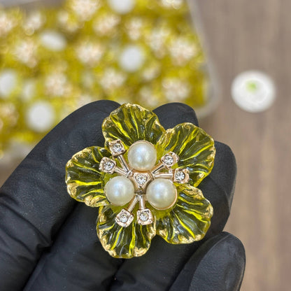 Colourful Plastic Flower (A)