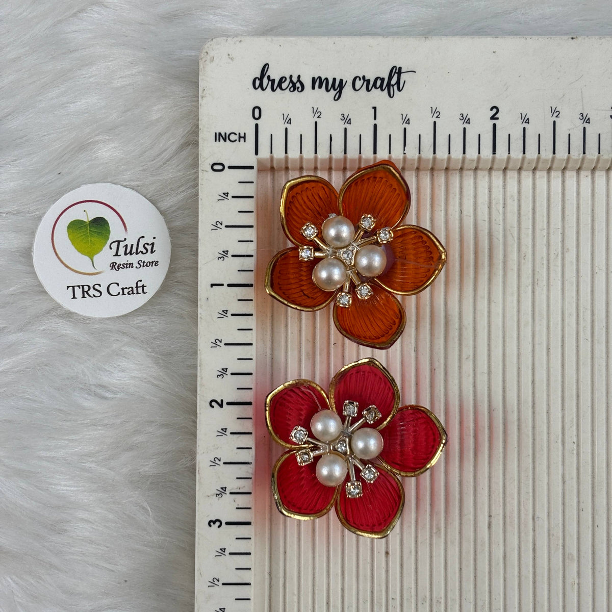 Colourful Plastic Flower (M)