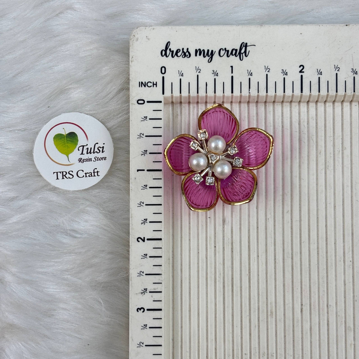 Colourful Plastic Flower (M)