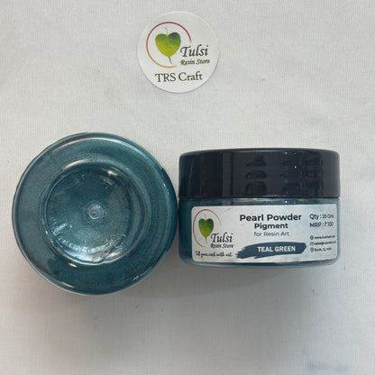 Teal Green Pearl Pigment