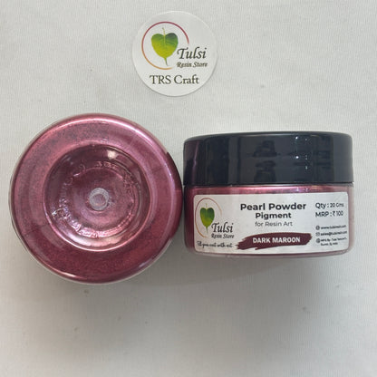 Dark Maroon Pearl Pigment