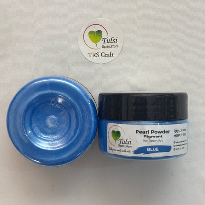 Blue Pearl Pigment - - tulsiresin