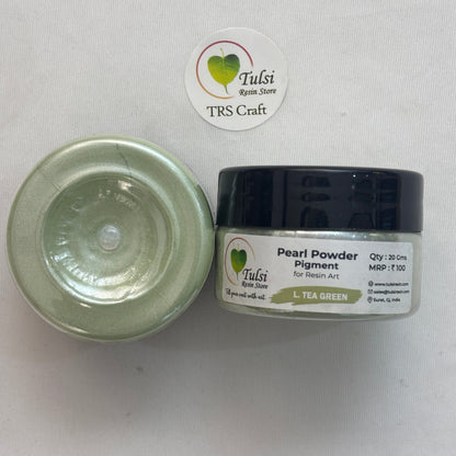 Light Tea Green Pearl Pigment