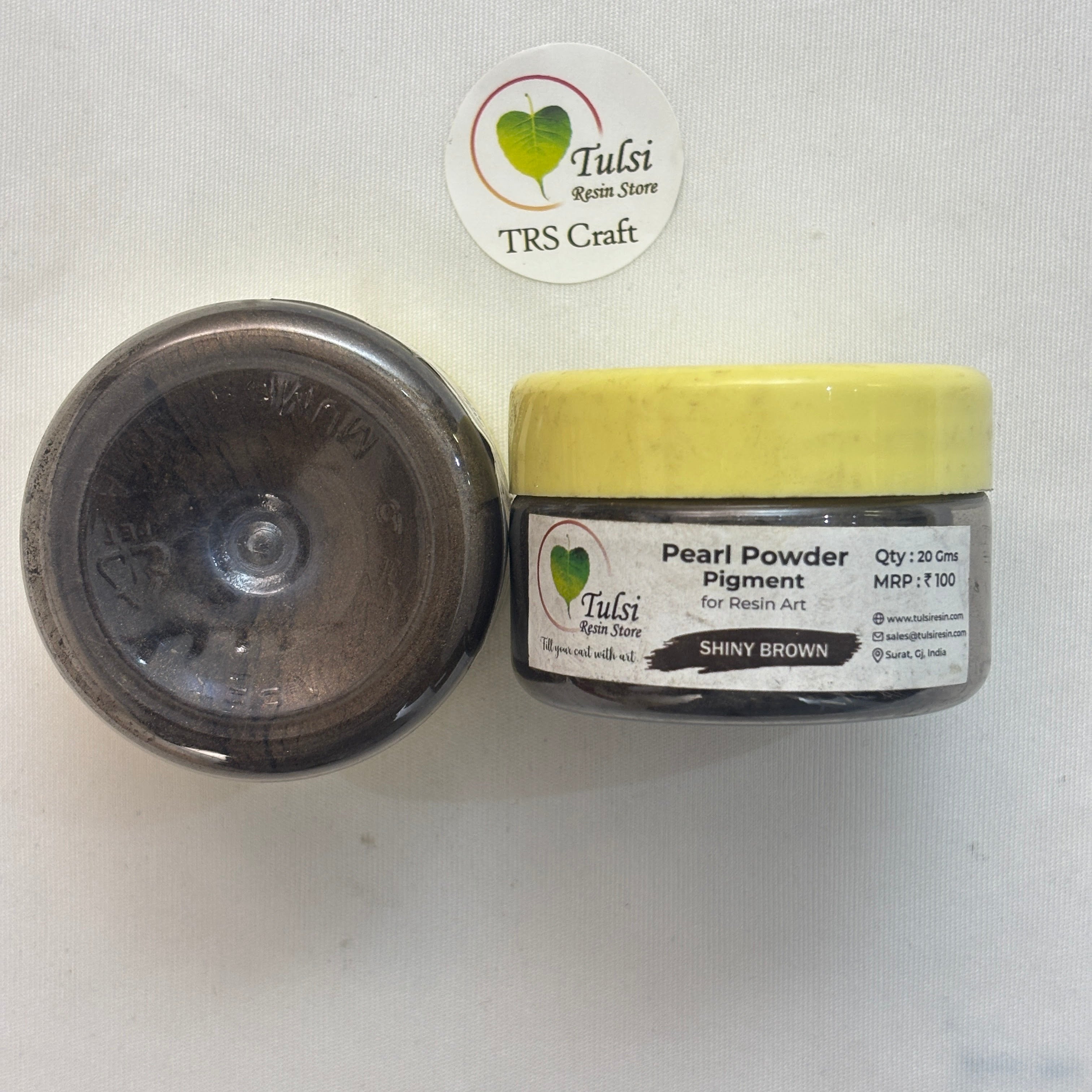 Shiny Brown Pearl Pigment