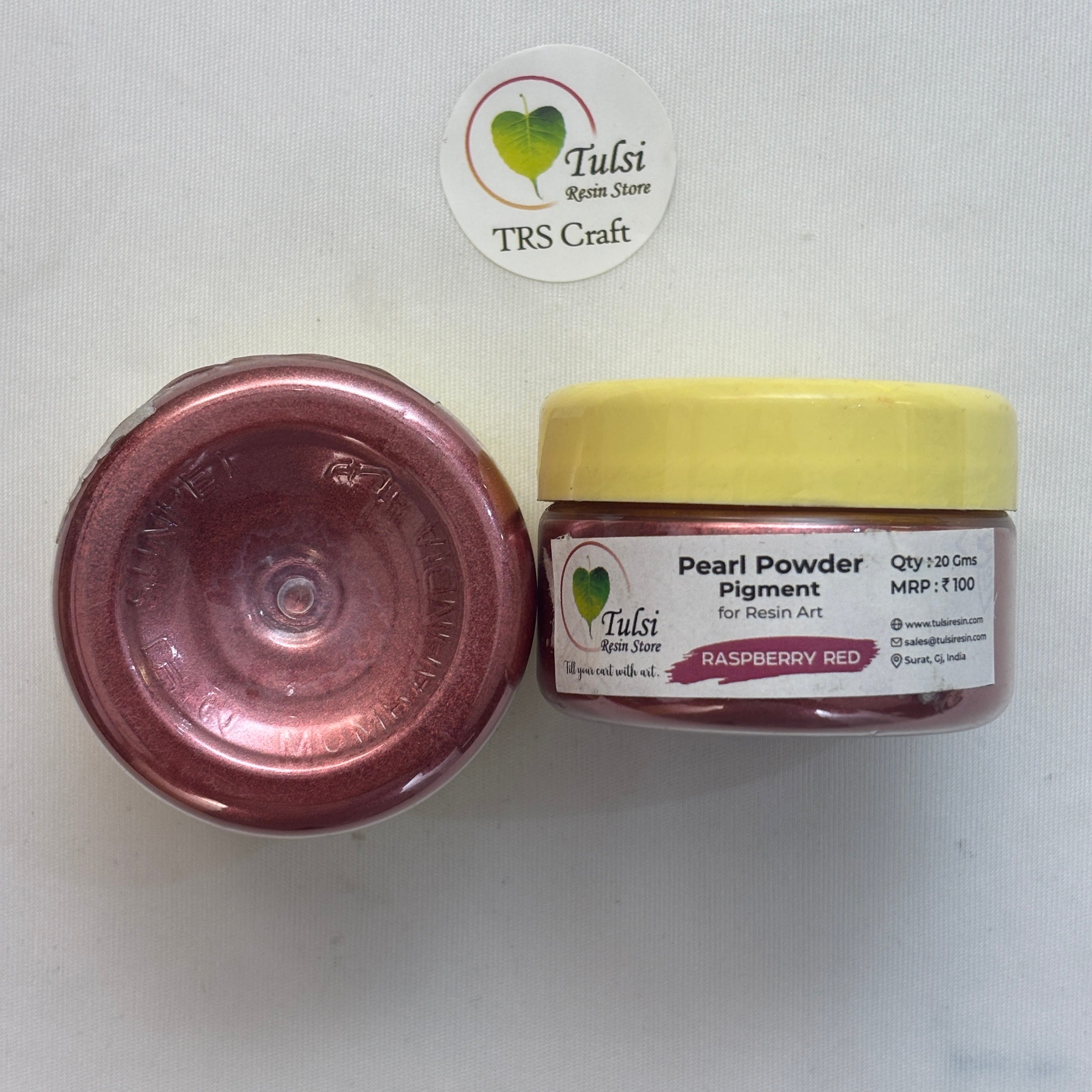 Raspberry Red Pearl Pigment