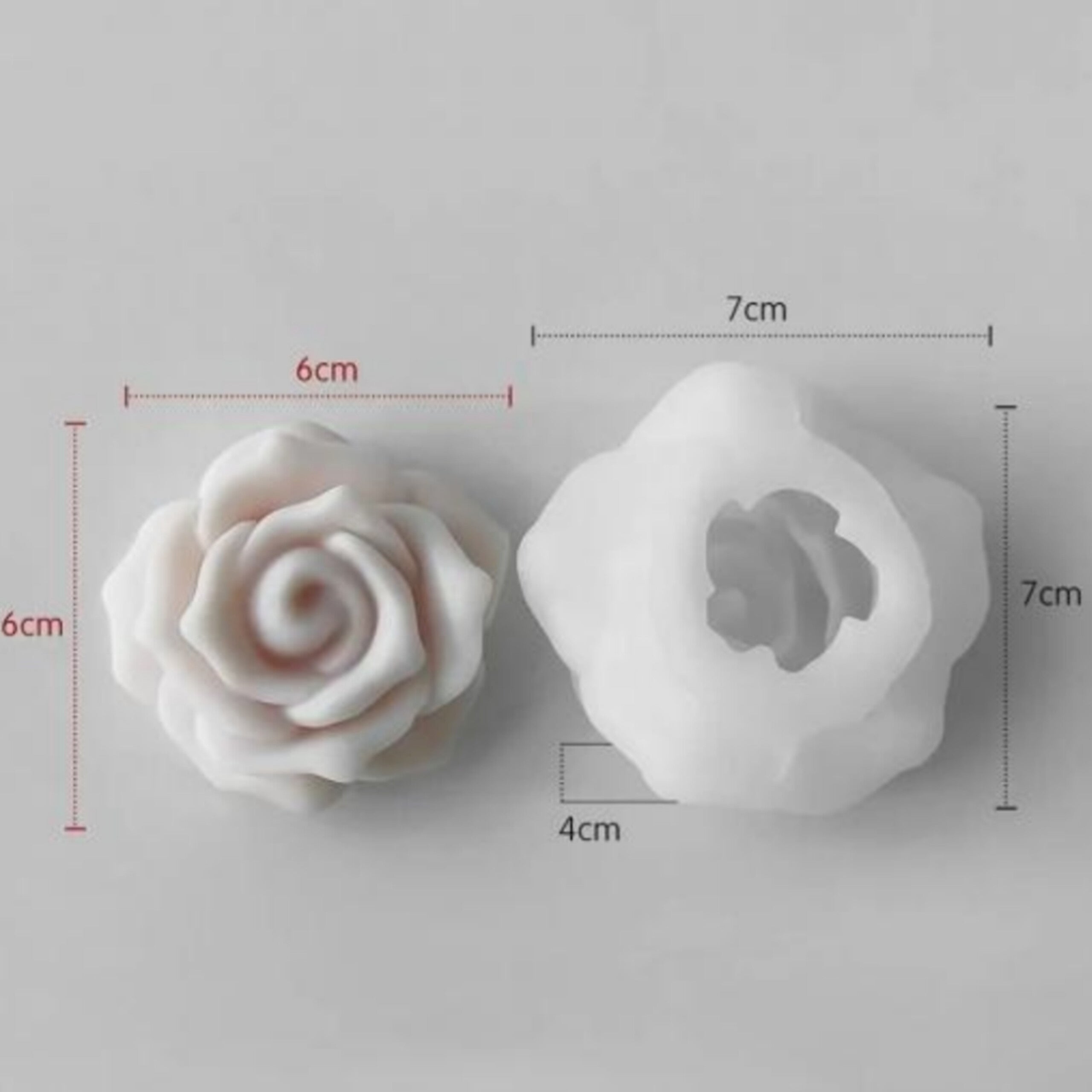 Pink Flower Mould (J)