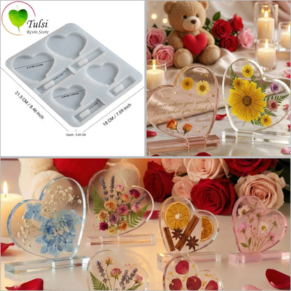 Heart Frame With Stand Mould (C)