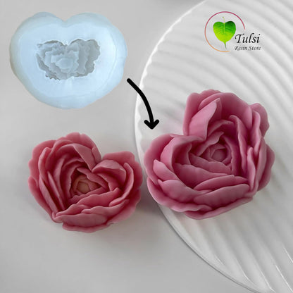 Heart Candle Mould (F) (HM)
