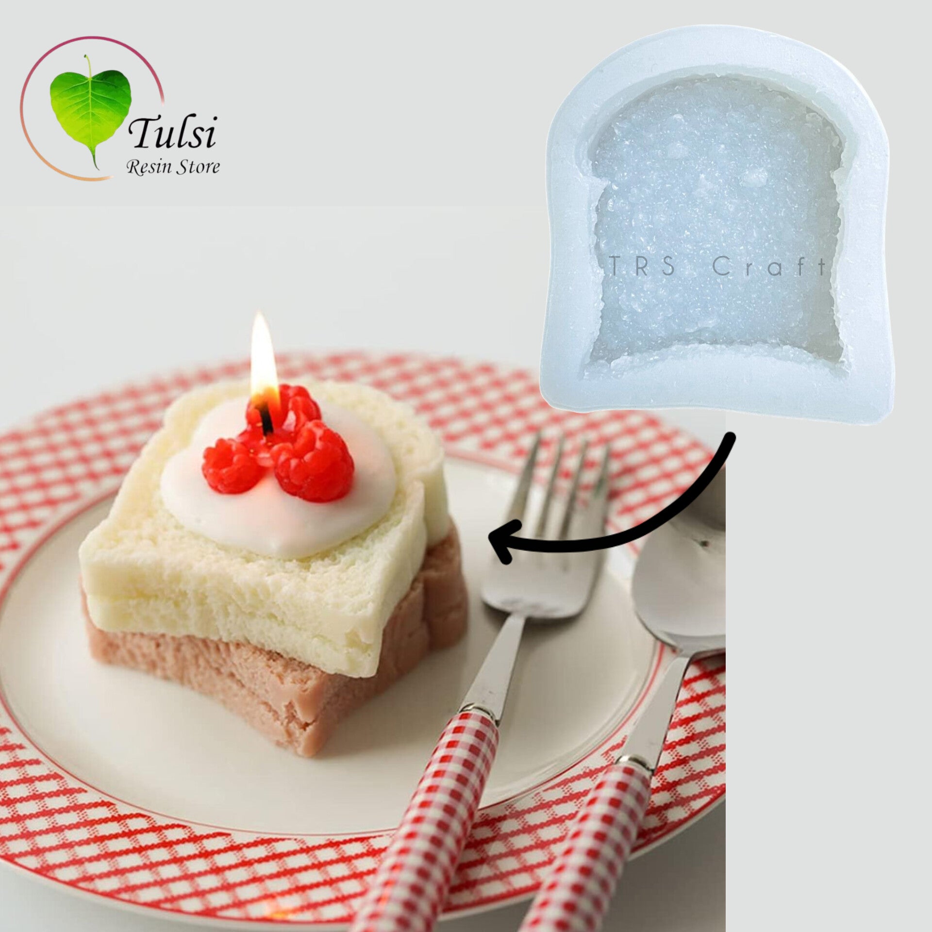 Toast / Bread Candle Mold (HM)