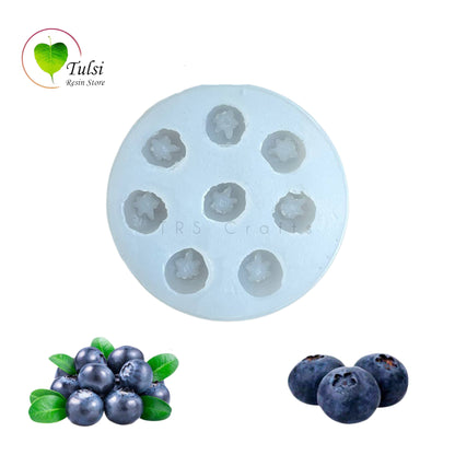 Blue Berry Candle Mould - 8 Cavity