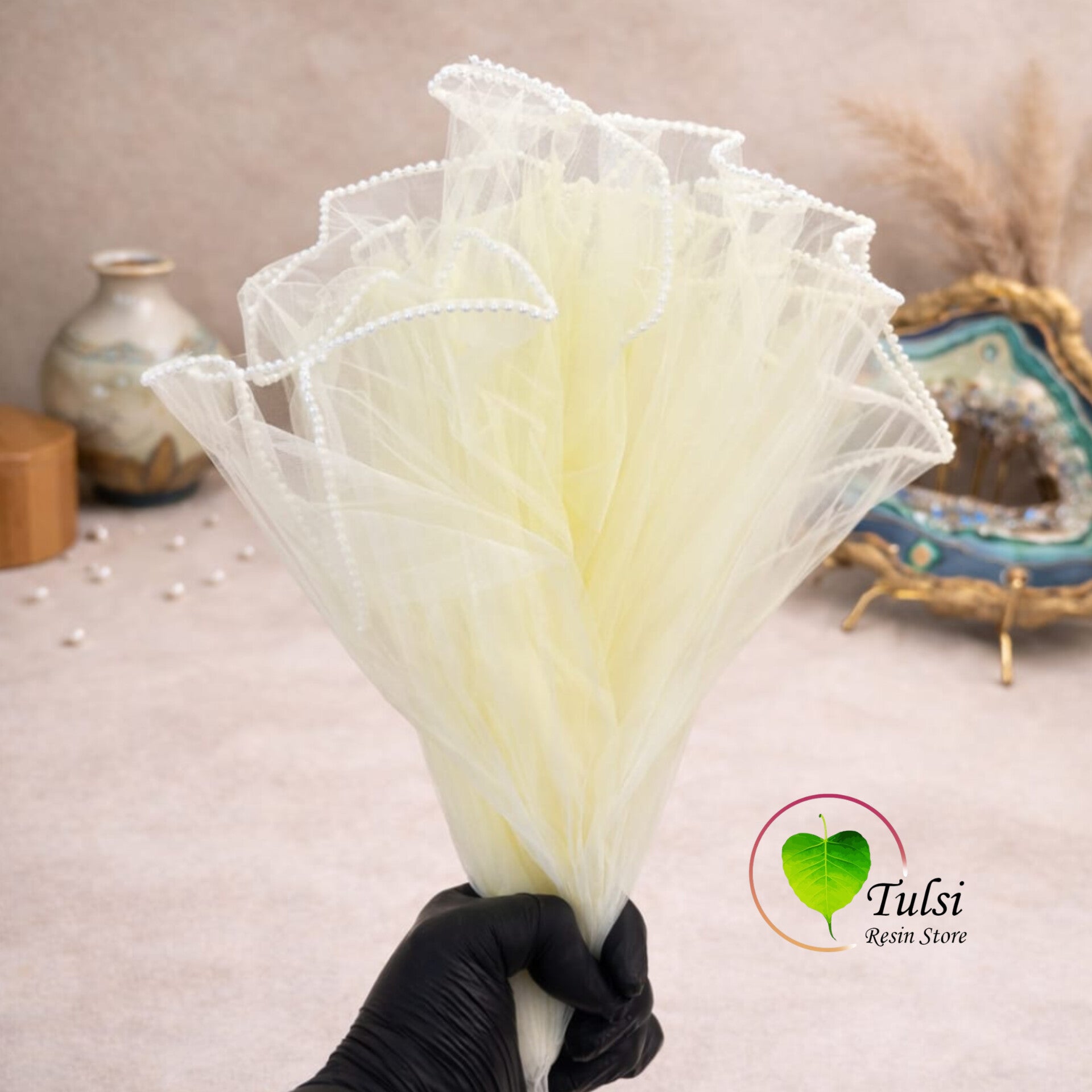 Wrapping Paper (A19) - Wrinkle With Pearl