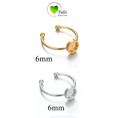 Bazel Ring Base (H) - AntiTarnish