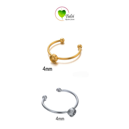 Bazel Ring Base (H) - AntiTarnish