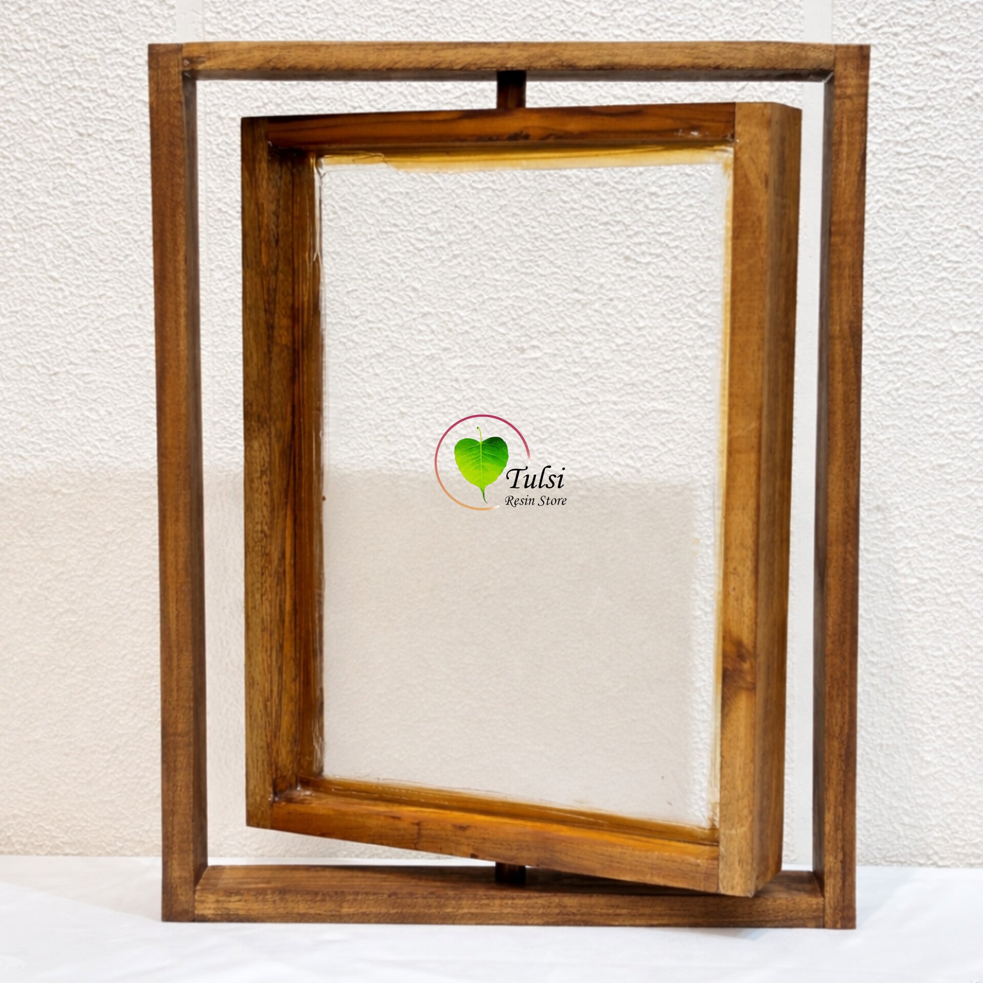 Teakwood Floating Frame (N) - Rotating Centre