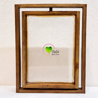 Teakwood Floating Frame (N) - Rotating Centre