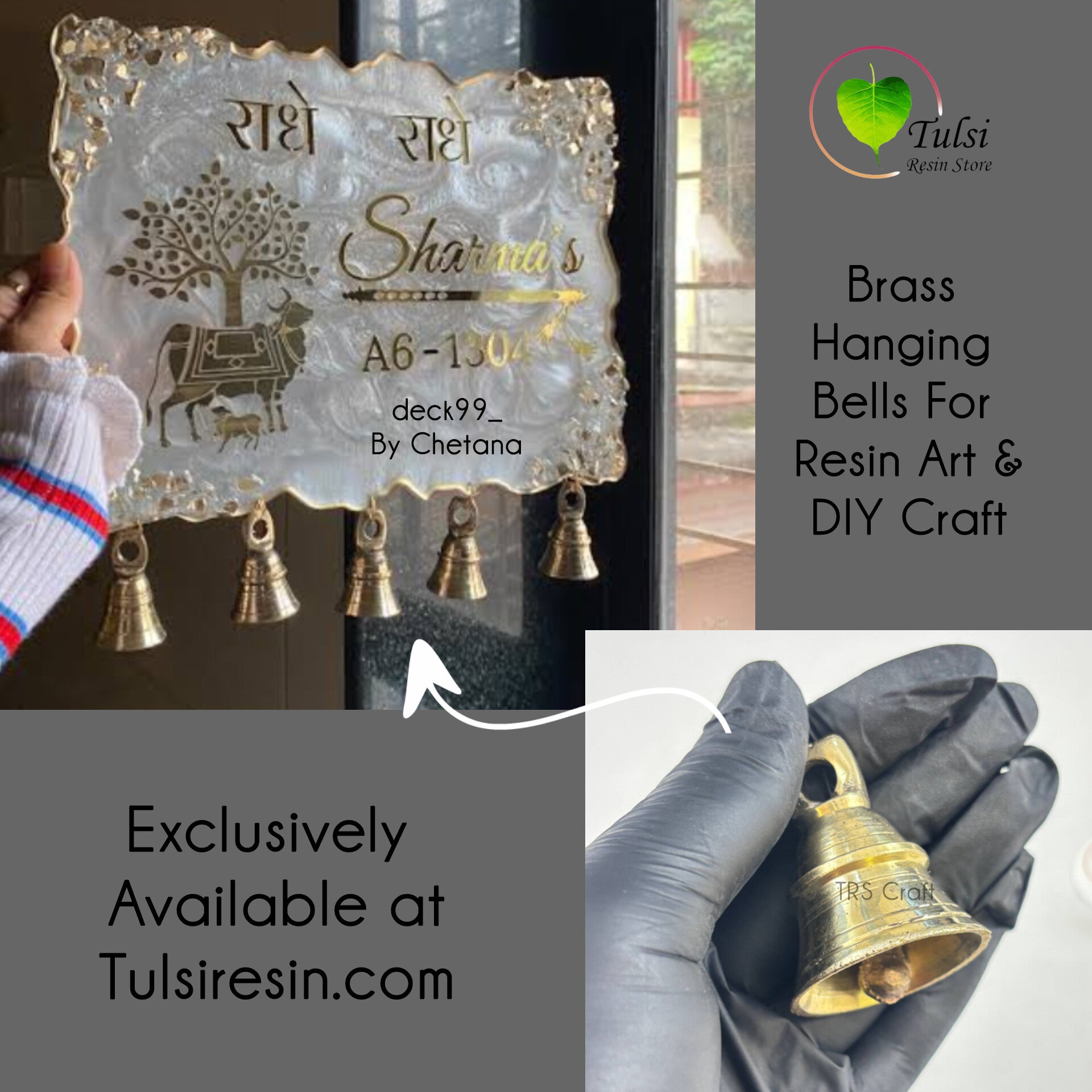 Brass Hanging Bells