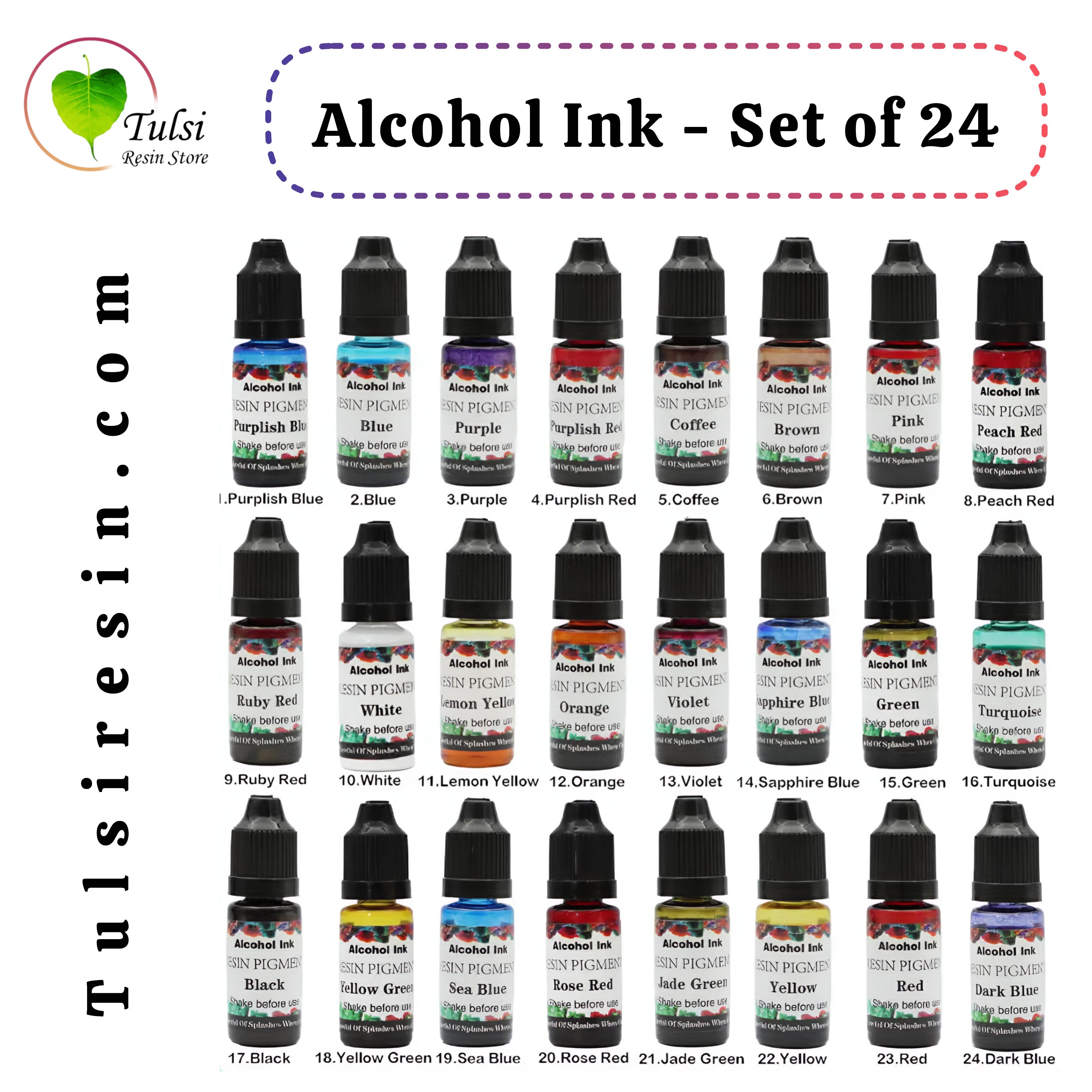 Alcohol Ink - Set of 24