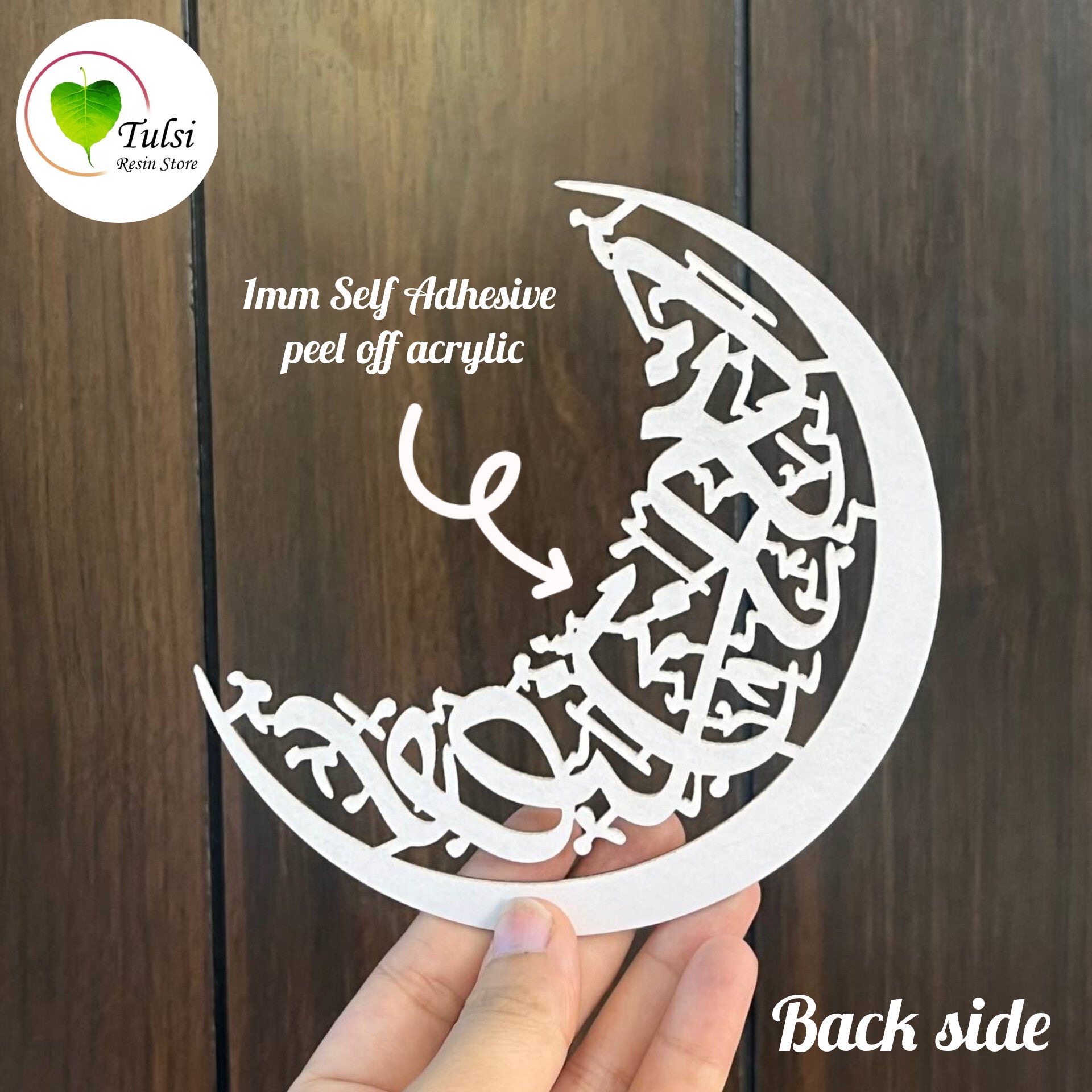 Custom Acrylic - Arabic (B) - - Tulsi Resin Store