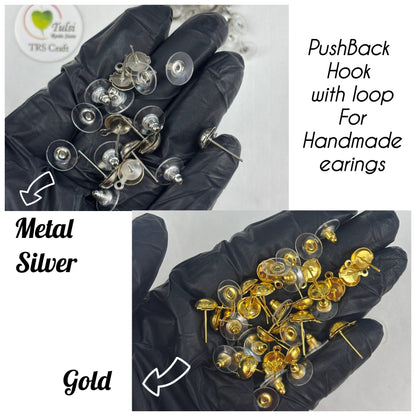 Push back hook with loop (A) tulsiresin