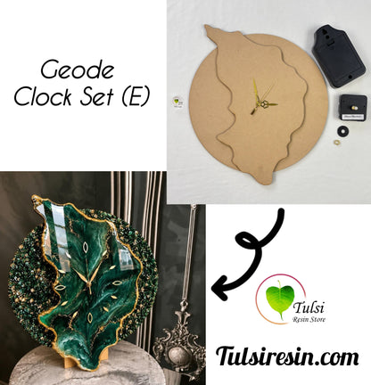 Geode MDF Clock Set (E) tulsiresin