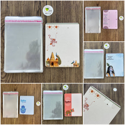 Rakhi Card With Transparent Bag Combo (C) - Mix Tulsi Resin Store