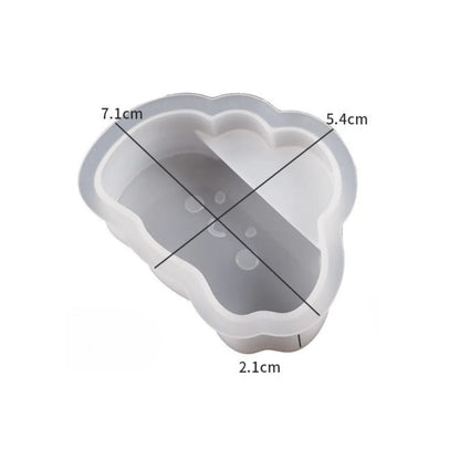 Card Holder Mould (D) - Smilie Cloud