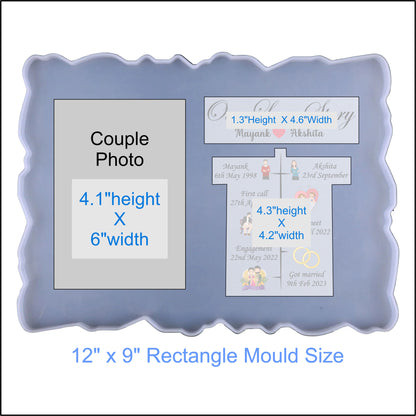 Custom Transparent Insert Sheet - Love Story