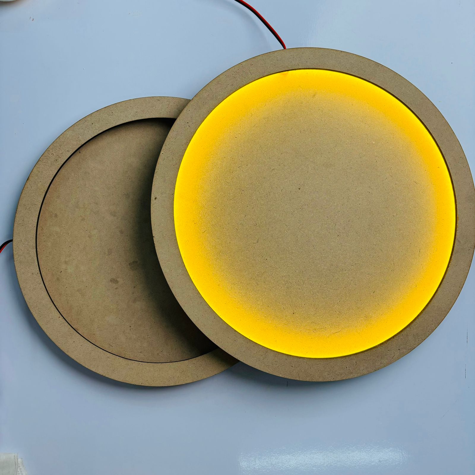 MDF Moon Lamp Base 1 | Tulsi Resin