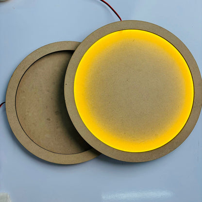 MDF Moon Lamp Base 1 | Tulsi Resin