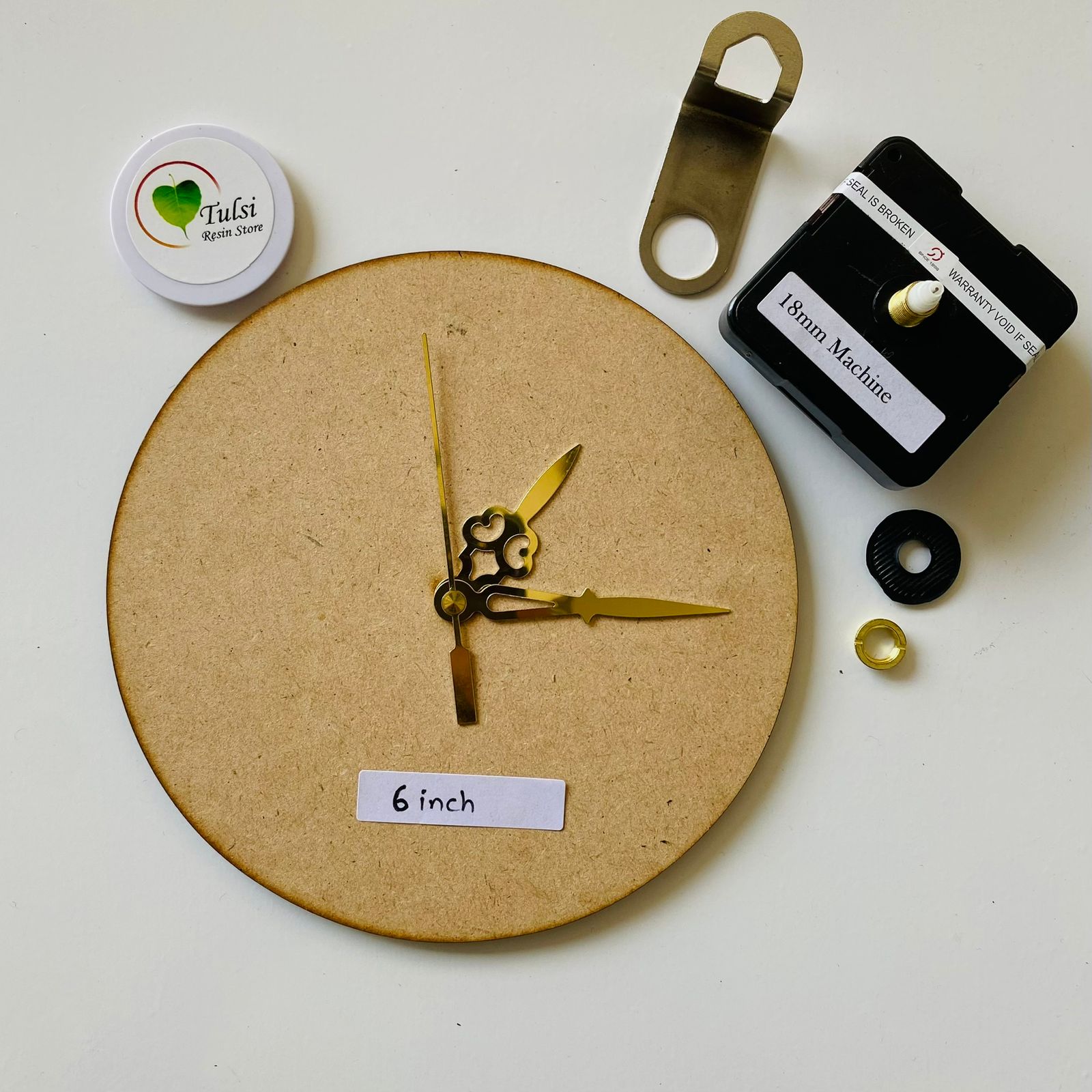 MDF Clock Set