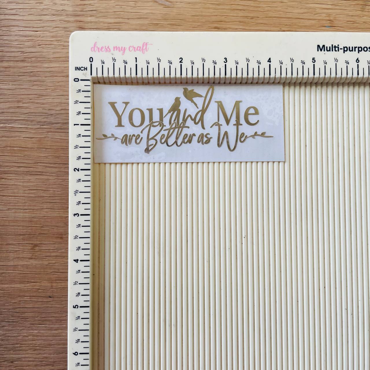 Metal Sticker - You And Me