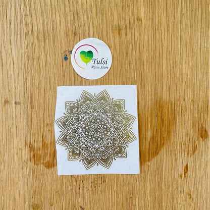 Metal Sticker - Big Mandala  2.5"