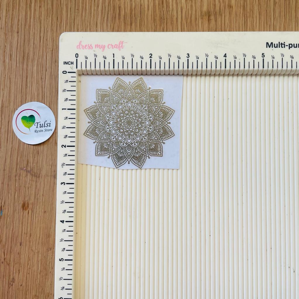 Metal Sticker - Big Mandala  2.5"