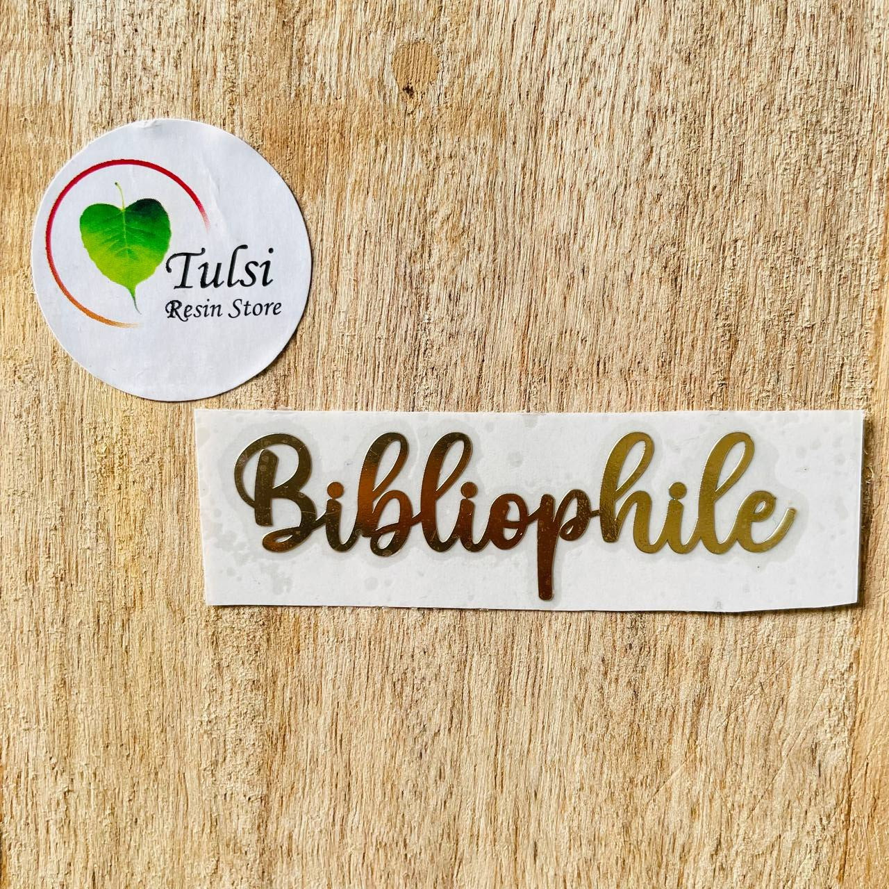 Metal Sticker - Bibliophile