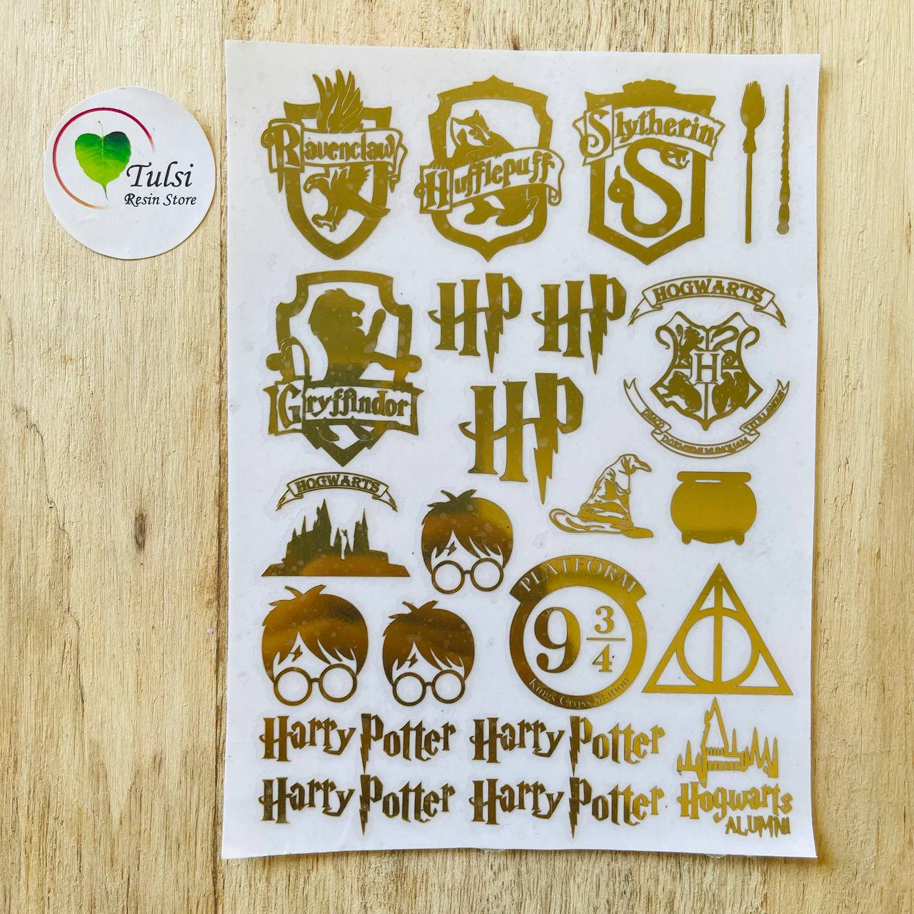 Metal Sticker - A6 Harry Potter