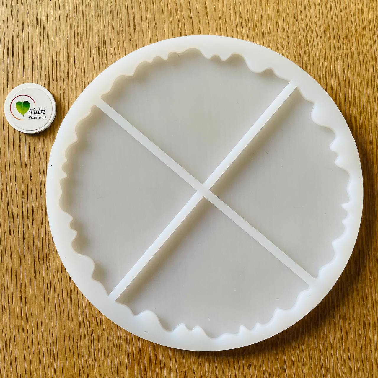 Pizza 4 Pcs coaster Mould