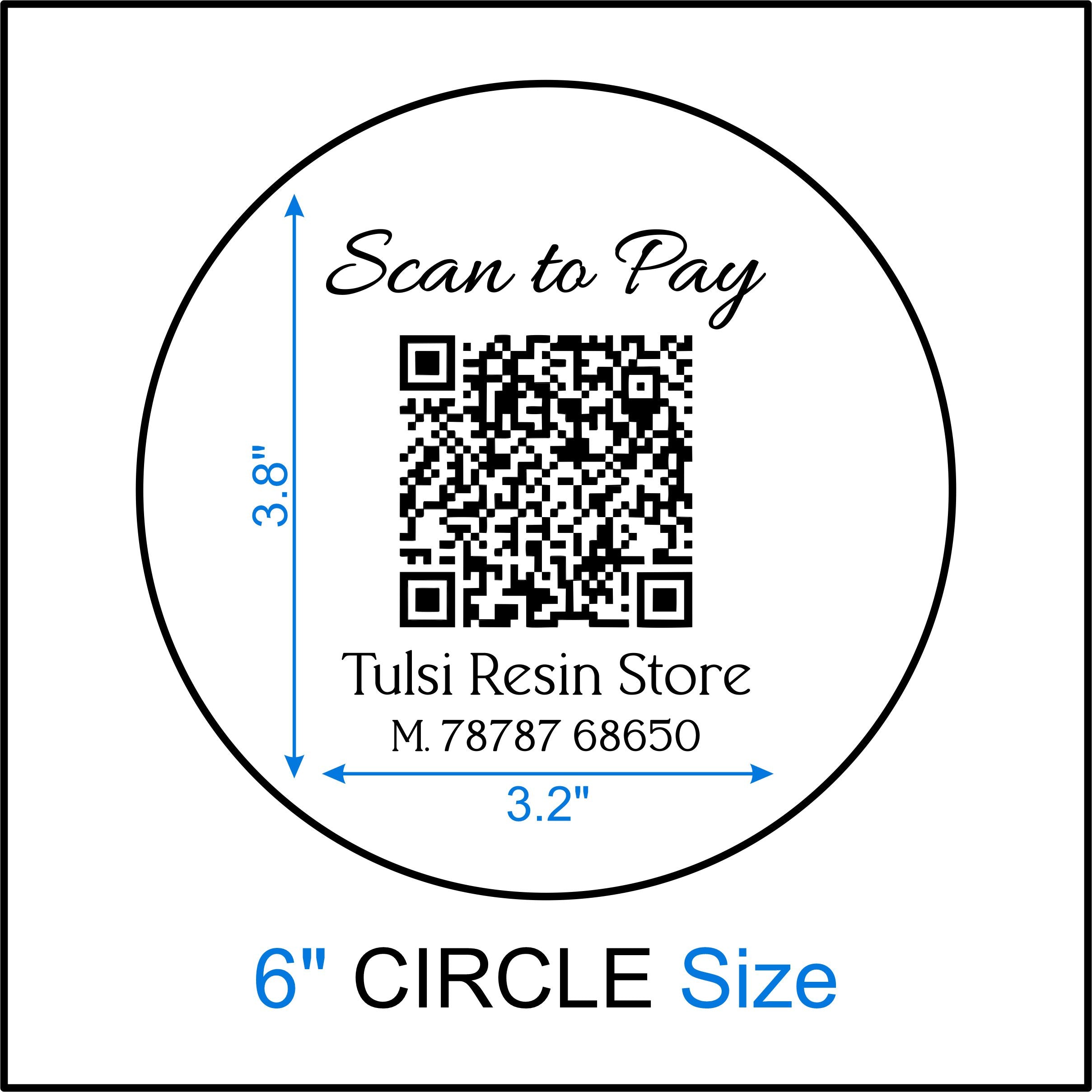 Custom Insert Sheet - Round Scanner