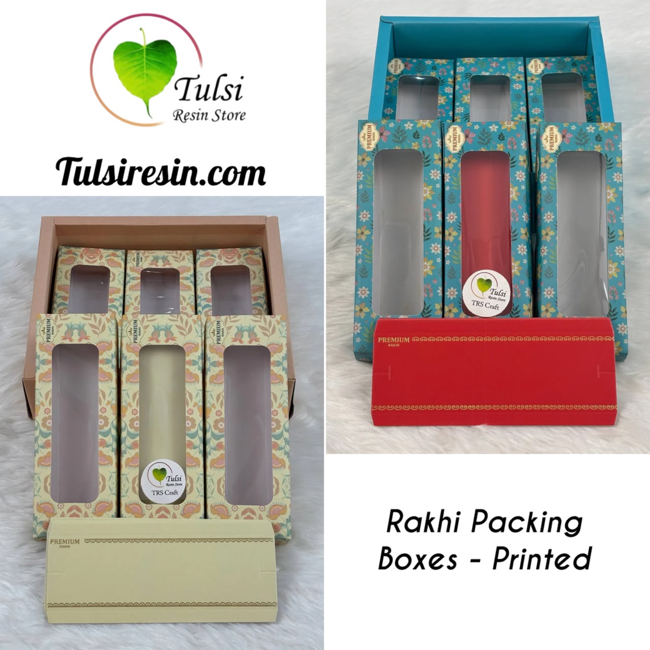 Rakhi Packing Box (A) - Printed