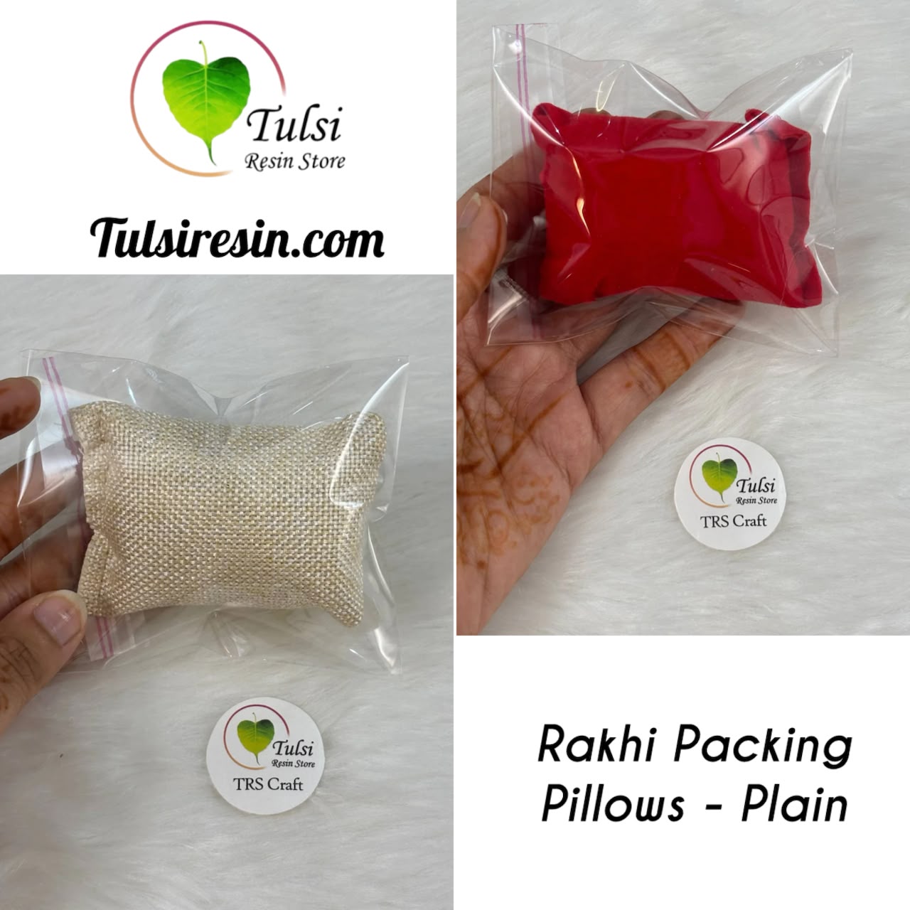 Rakhi Packing Pillows - Plain