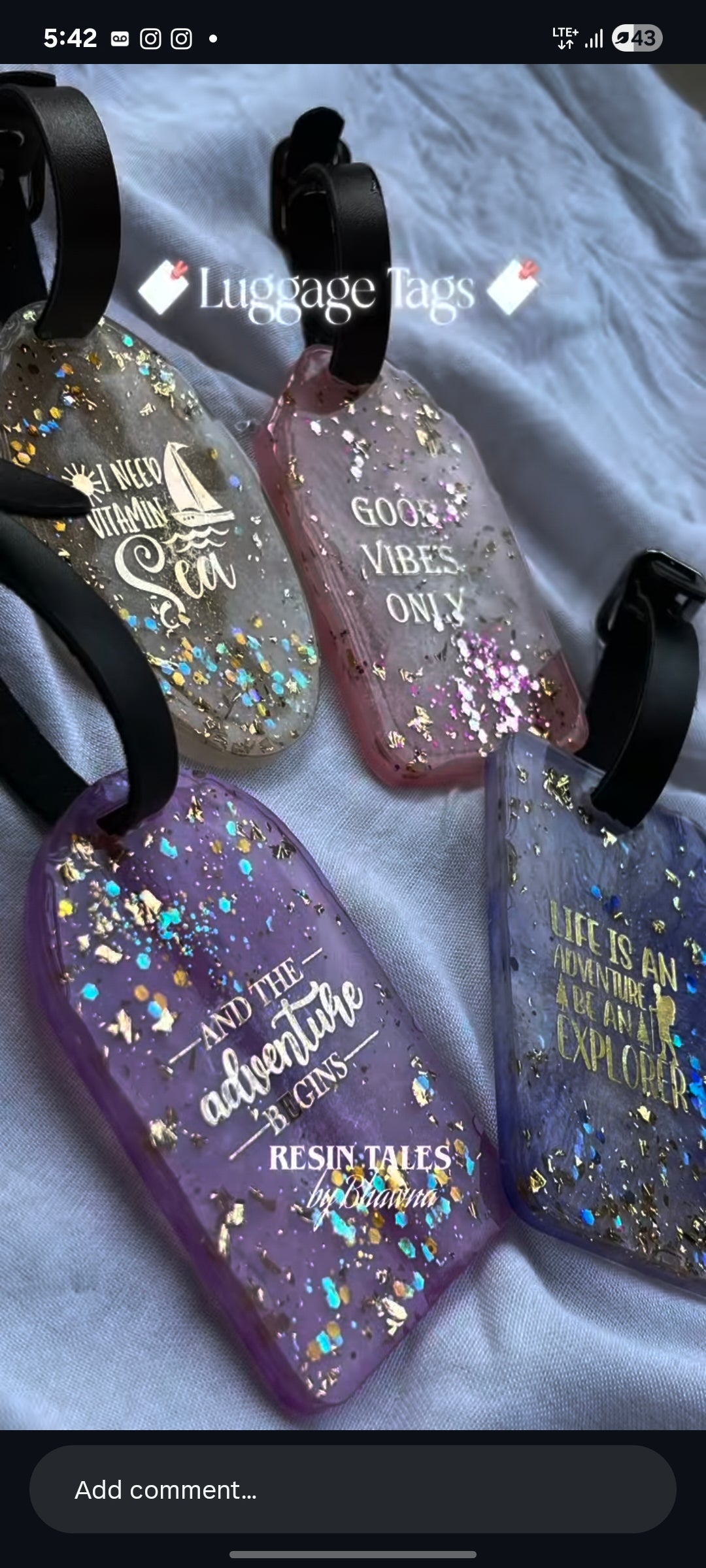 4 Cavity Mix Luggage Tag Mould (B)