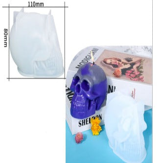 Skull Candle Mould