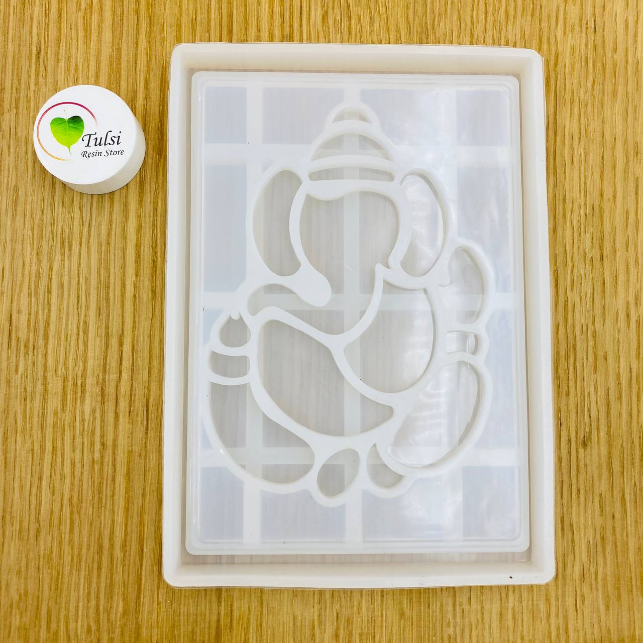 Small Engraved Ganesh Frame Mould (B)