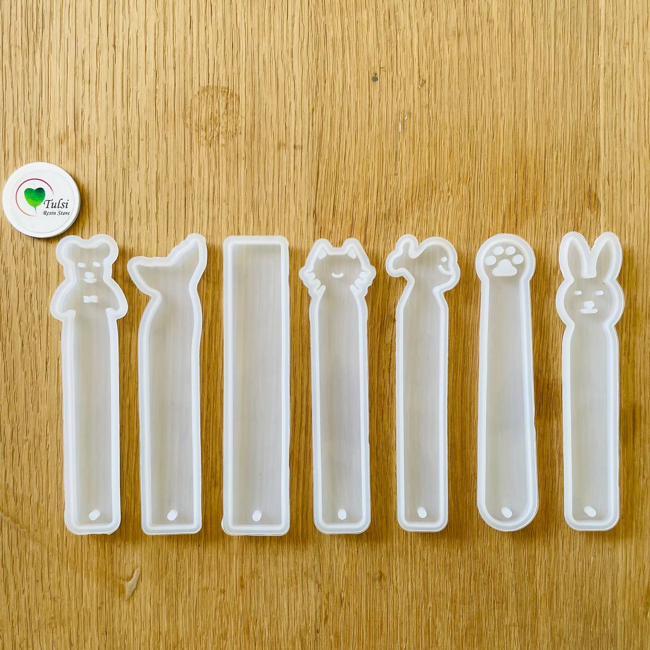 Thin Designer Bookmark Mould Set