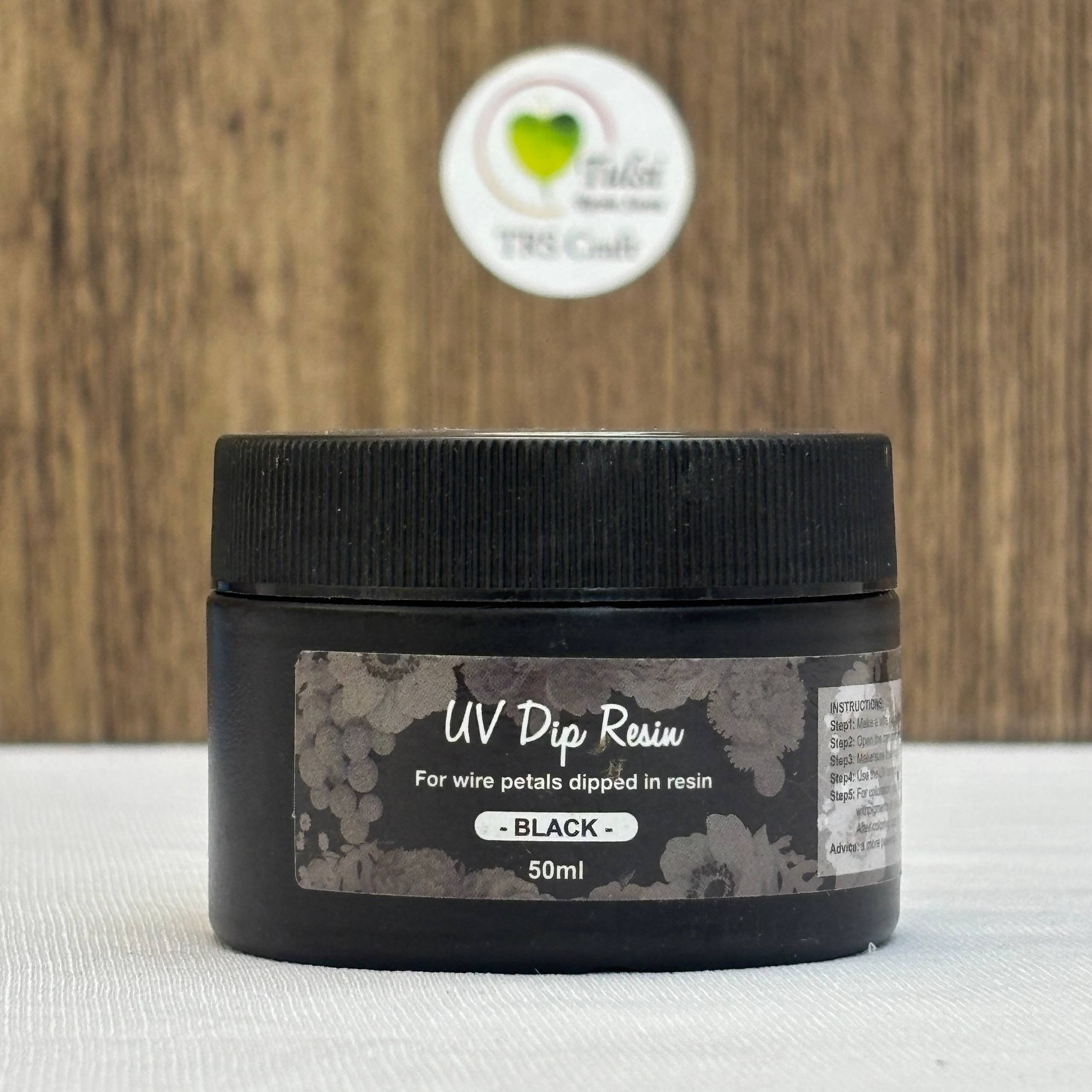 Uv Dip Resin - Colourful Black Tulsi Resin Store