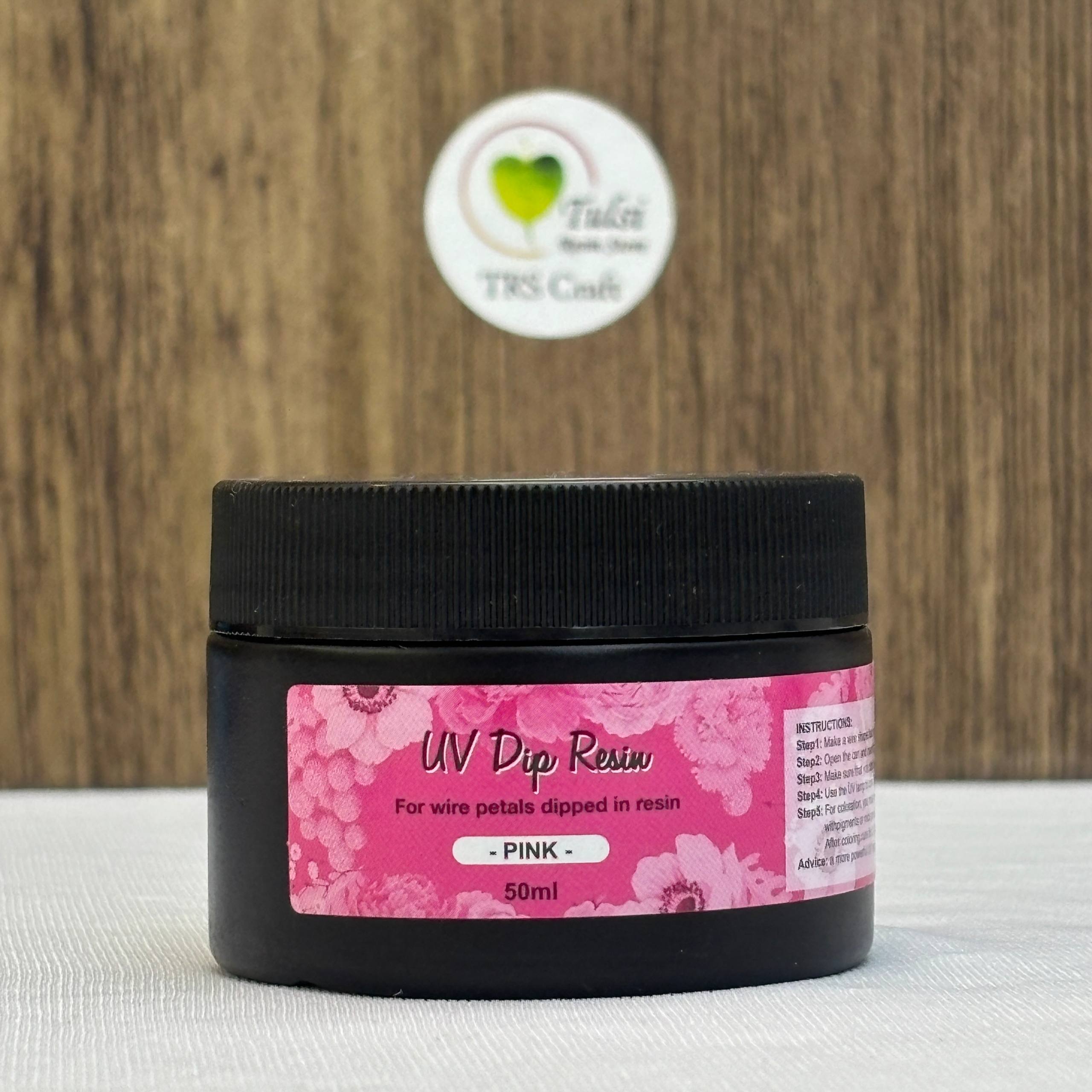 Uv Dip Resin - Colourful Pink Tulsi Resin Store