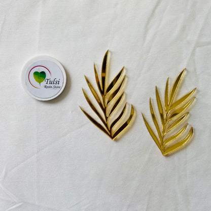 Small Pine Leaf Cutout (2 pc)