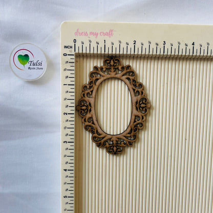 Designer Oval Frame (B)