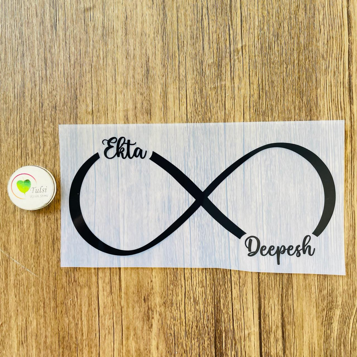 Custom Insert Sheet - Couple Infinity Frame – Tulsi Resin Store