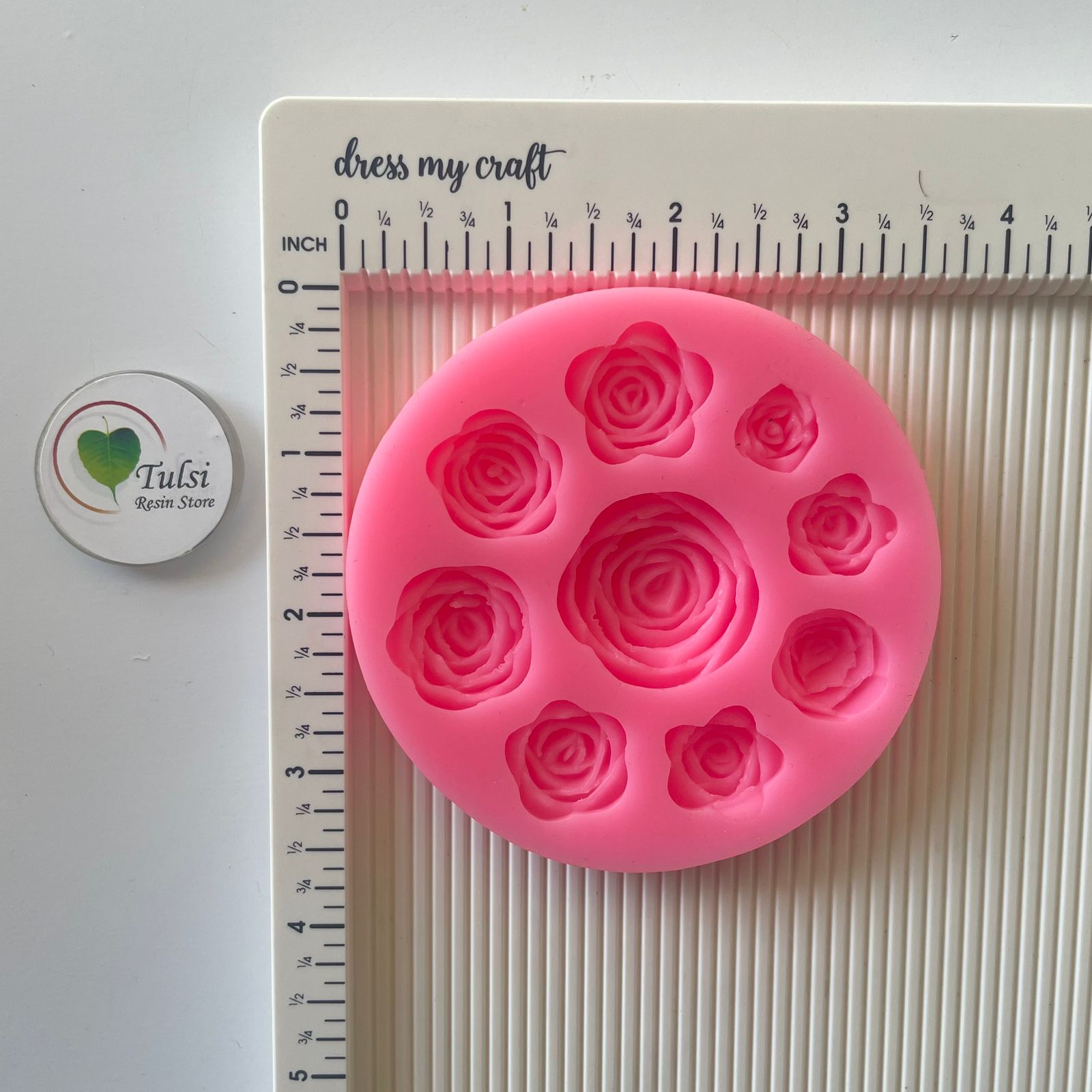 Pink Rose Mould (C)